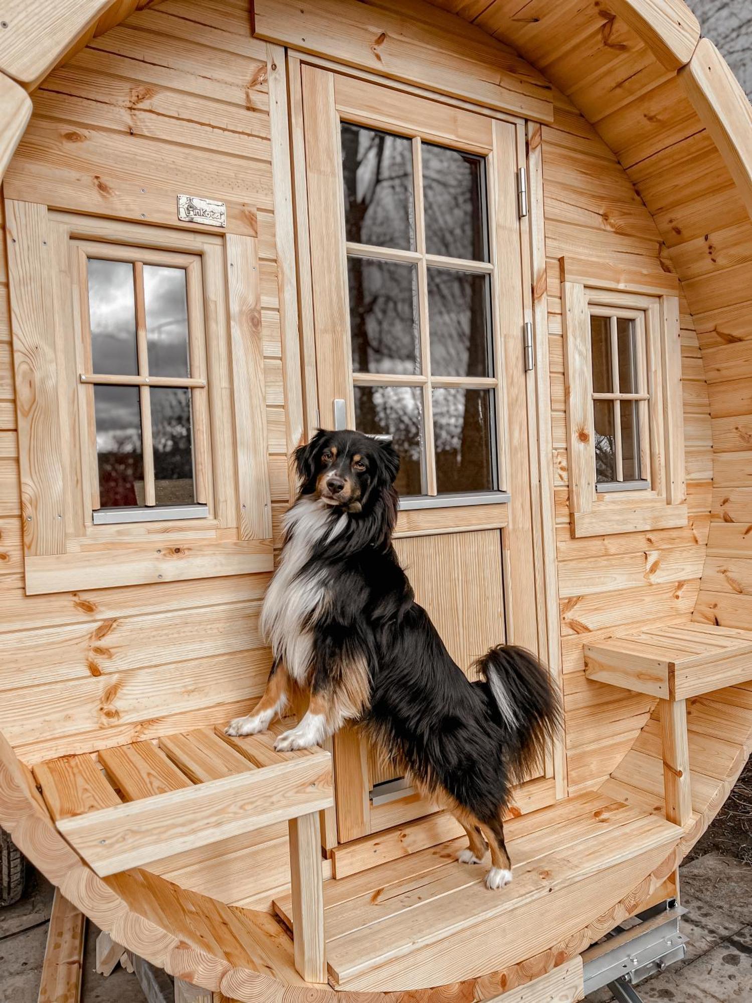 Das Wiesenhaus Wohnen Im Schlaffass Kolín nad Rýnem Exteriér fotografie